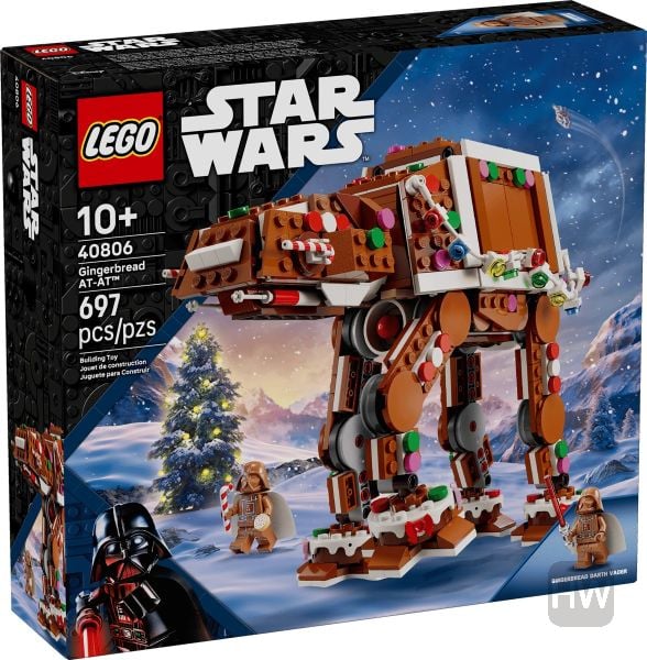 Lego Star Wars Gingerbread AT-AT Walker