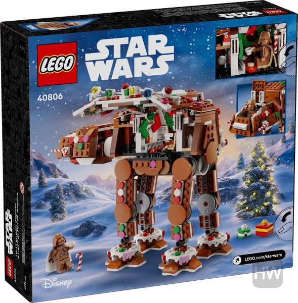 Lego Star Wars Gingerbread AT-AT Walker