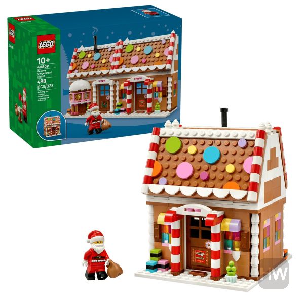 Lego Festive Gingerbread House