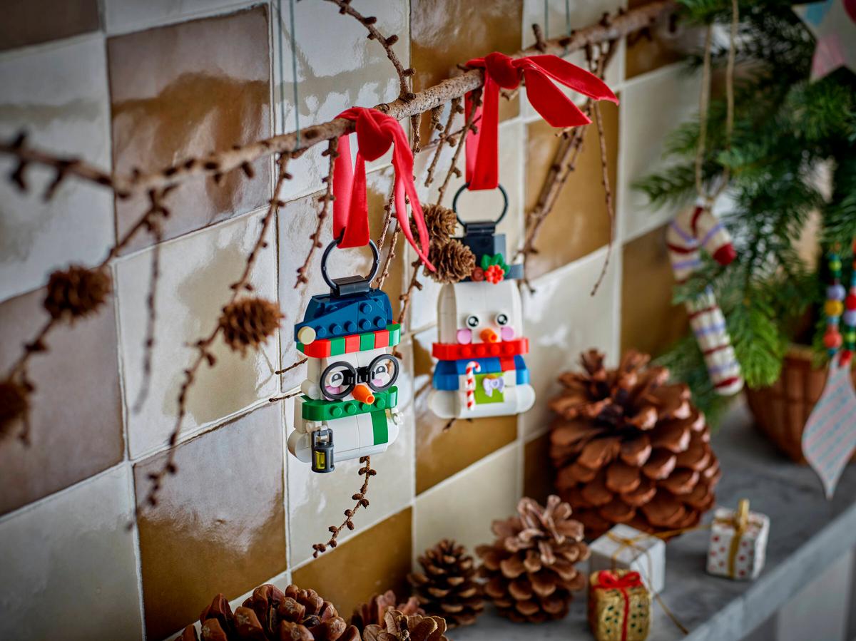 LEGO® Other: Snowman Ornaments