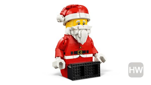 Lego Up-Scaled Santa Minifigure