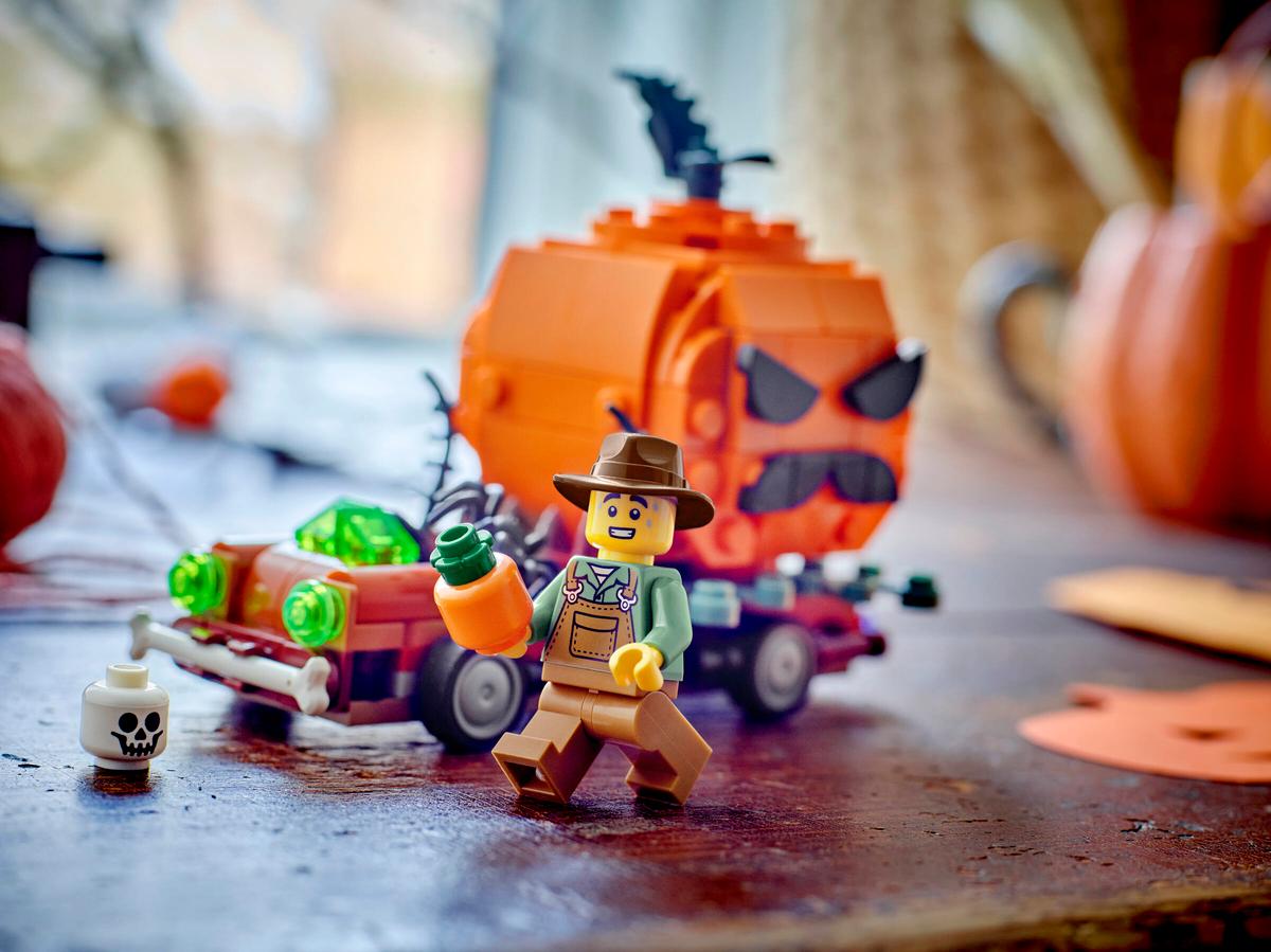 LEGO® Other: Jack-O'-Lantern Pickup Truck