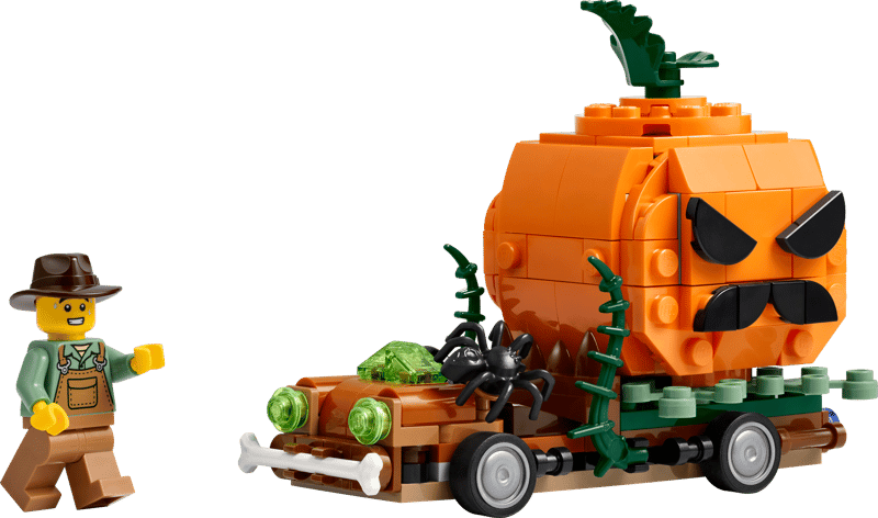 LEGO® Other: Jack-O'-Lantern Pickup Truck