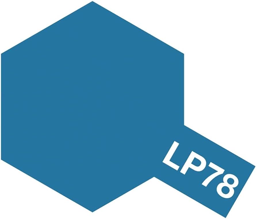 Tamiya Lacquer Paint LP-78 Flat Blue (10mL)