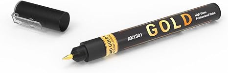 AK Interactive 1.0mm Tip Metallic Marker (Gold)