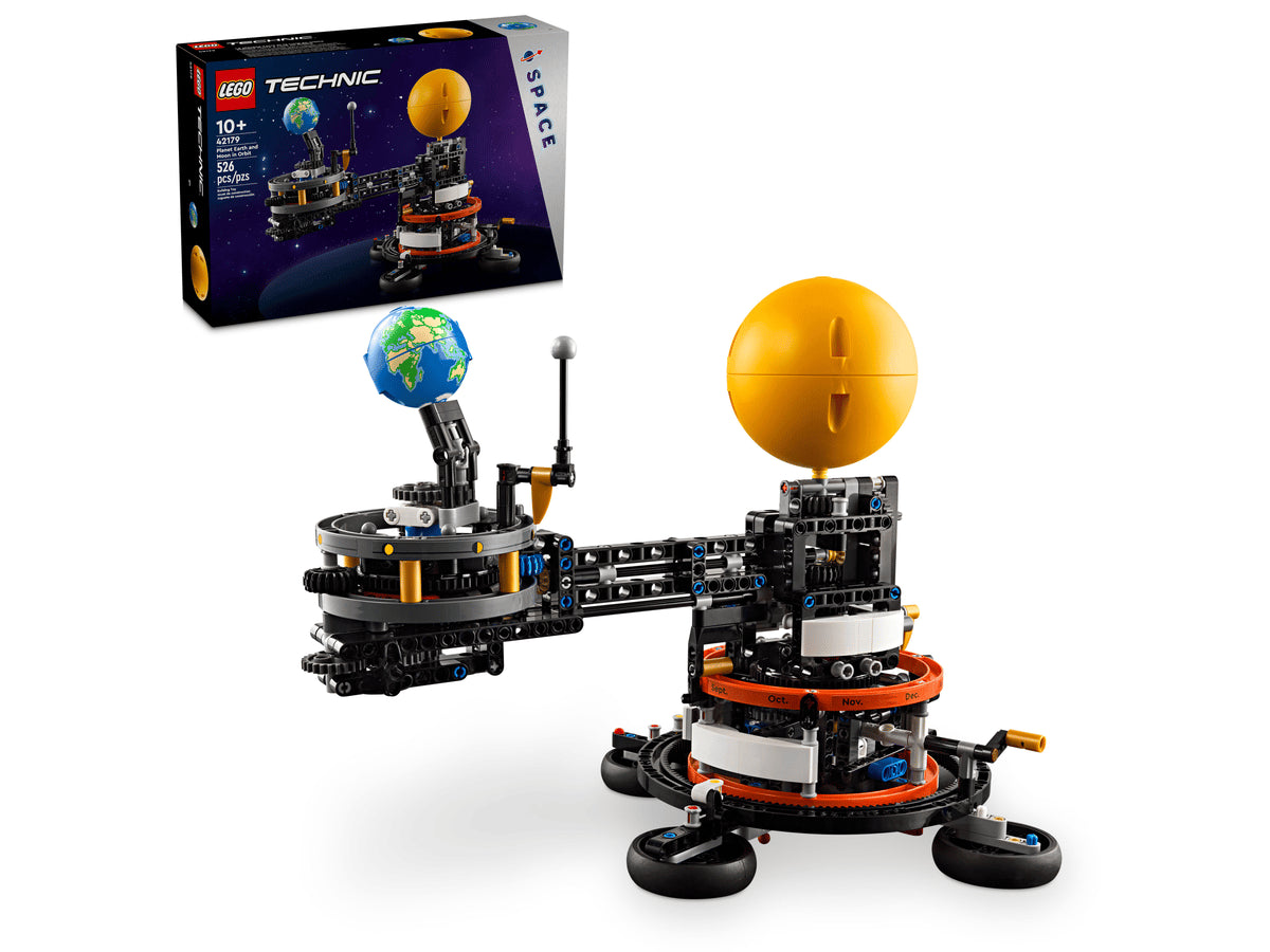 LEGO® Technic: Planet Earth and Moon in Orbit