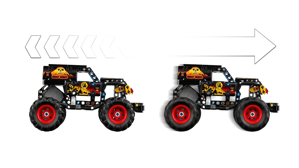 LEGO Technic: Monster Jam™ Grave Digger™ Fire and Ice