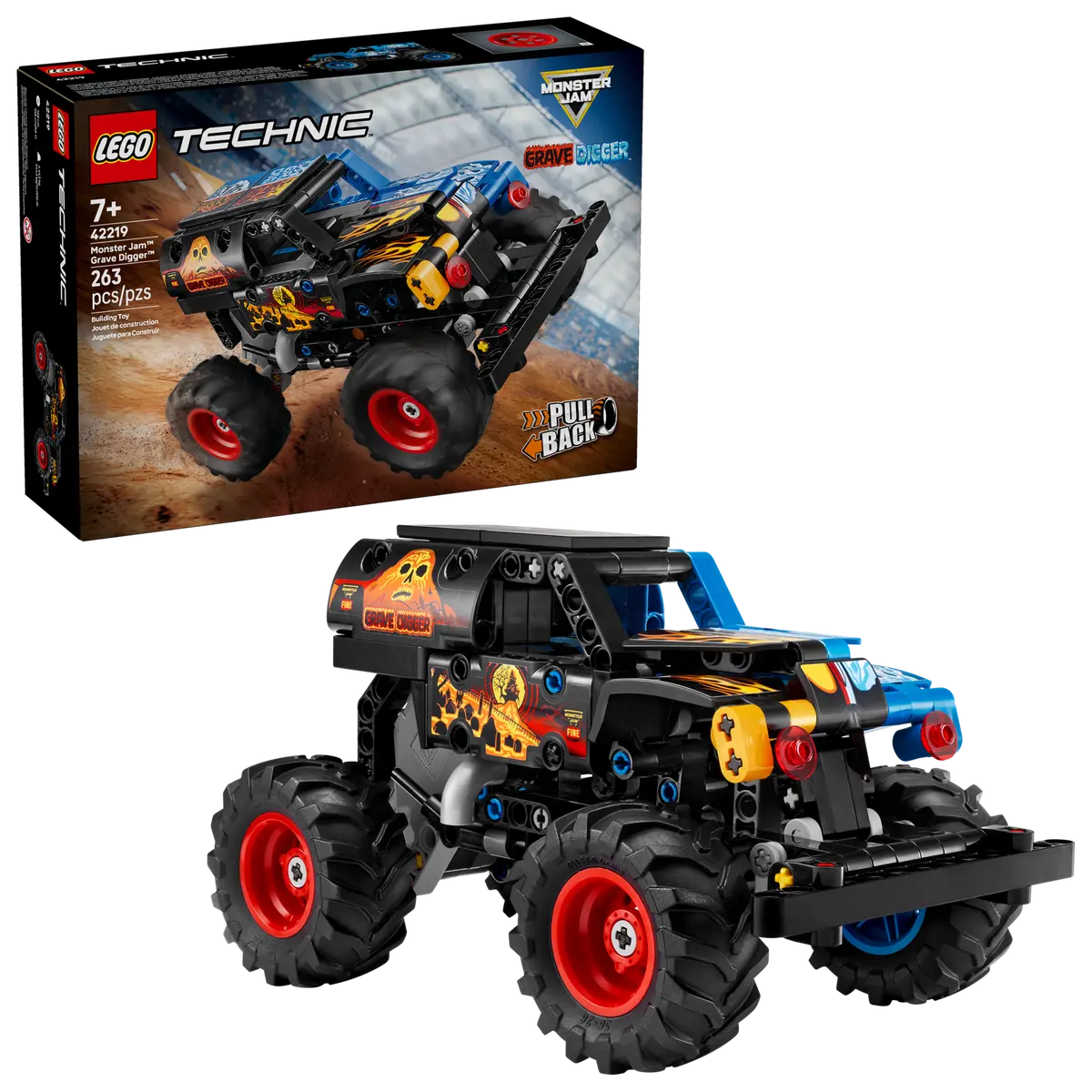 LEGO Technic: Monster Jam™ Grave Digger™ Fire and Ice