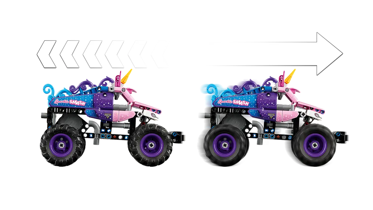 LEGO Technic: Monster Jam™ Sparkle Smash™ Pull-Back