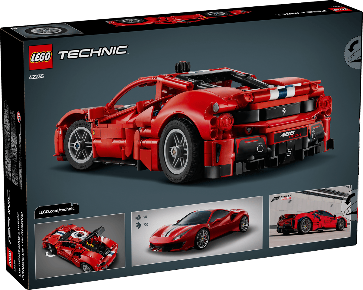 LEGO® Technic: Ferrari 488 Pista Car