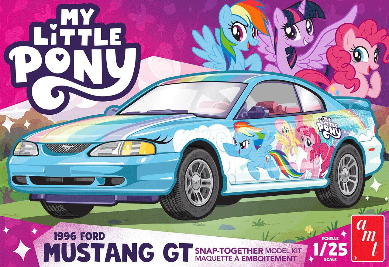 AMT 1:25 Scale 1996 Ford Mustang My Little Pony Model Kit