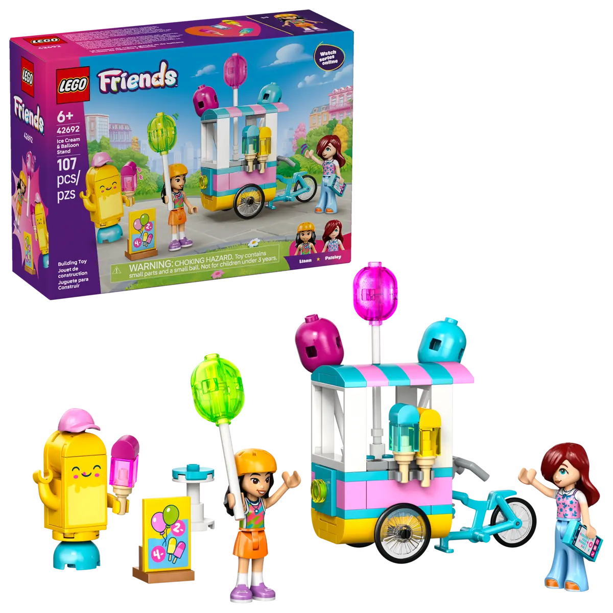 LEGO® Friends™: Ice Cream & Balloon Stand
