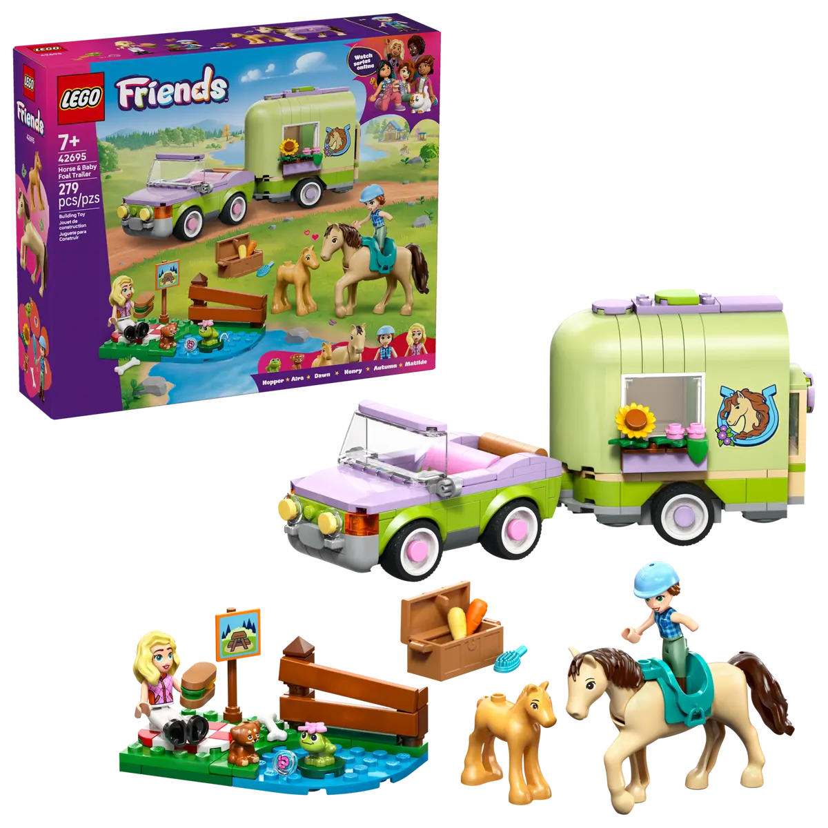 LEGO® Friends™: Horse & Baby Foal Trailer
