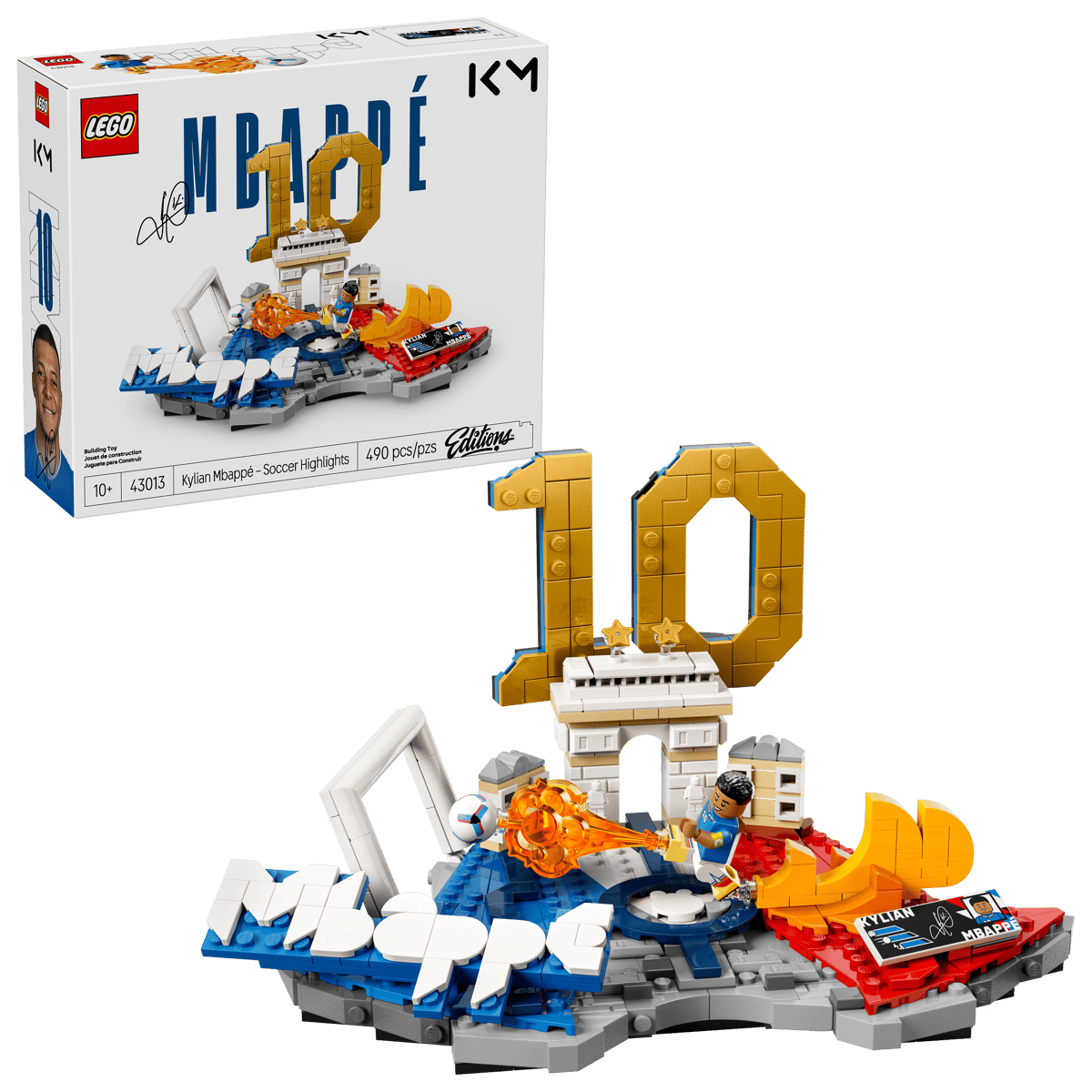 LEGO® Editions: Kylian Mbappé – Soccer Highlights