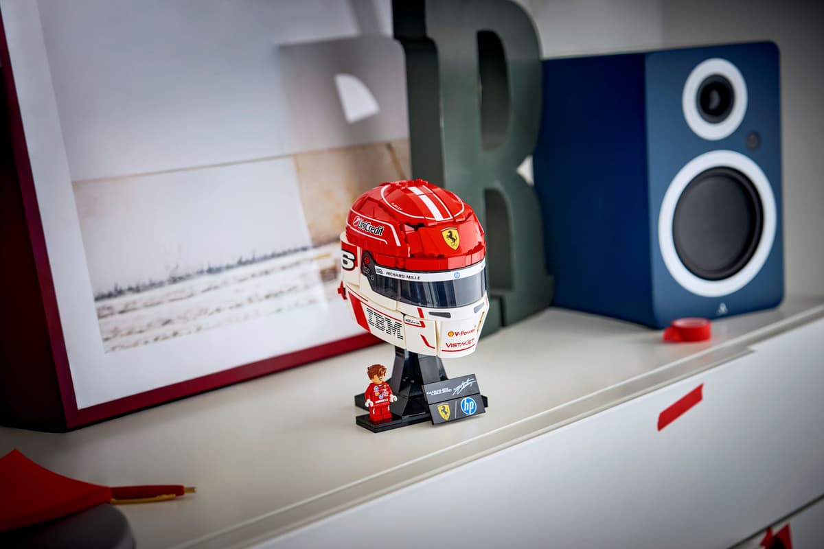 LEGO® Editions: Scuderia Ferrari HP Charles Leclerc Helmet