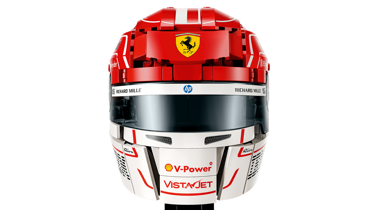 LEGO® Editions: Scuderia Ferrari HP Charles Leclerc Helmet