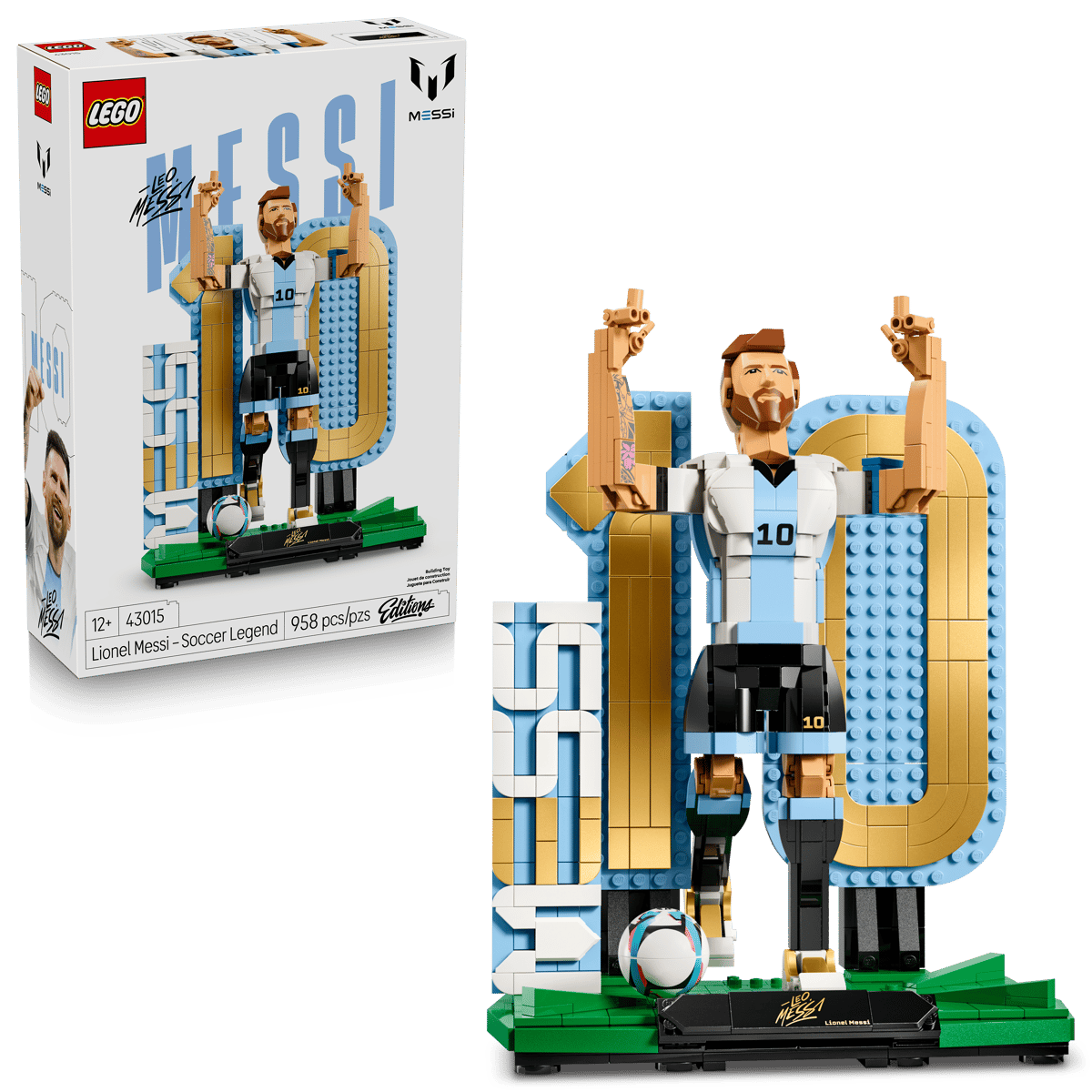 LEGO® Editions: Lionel Messi – Soccer Legend