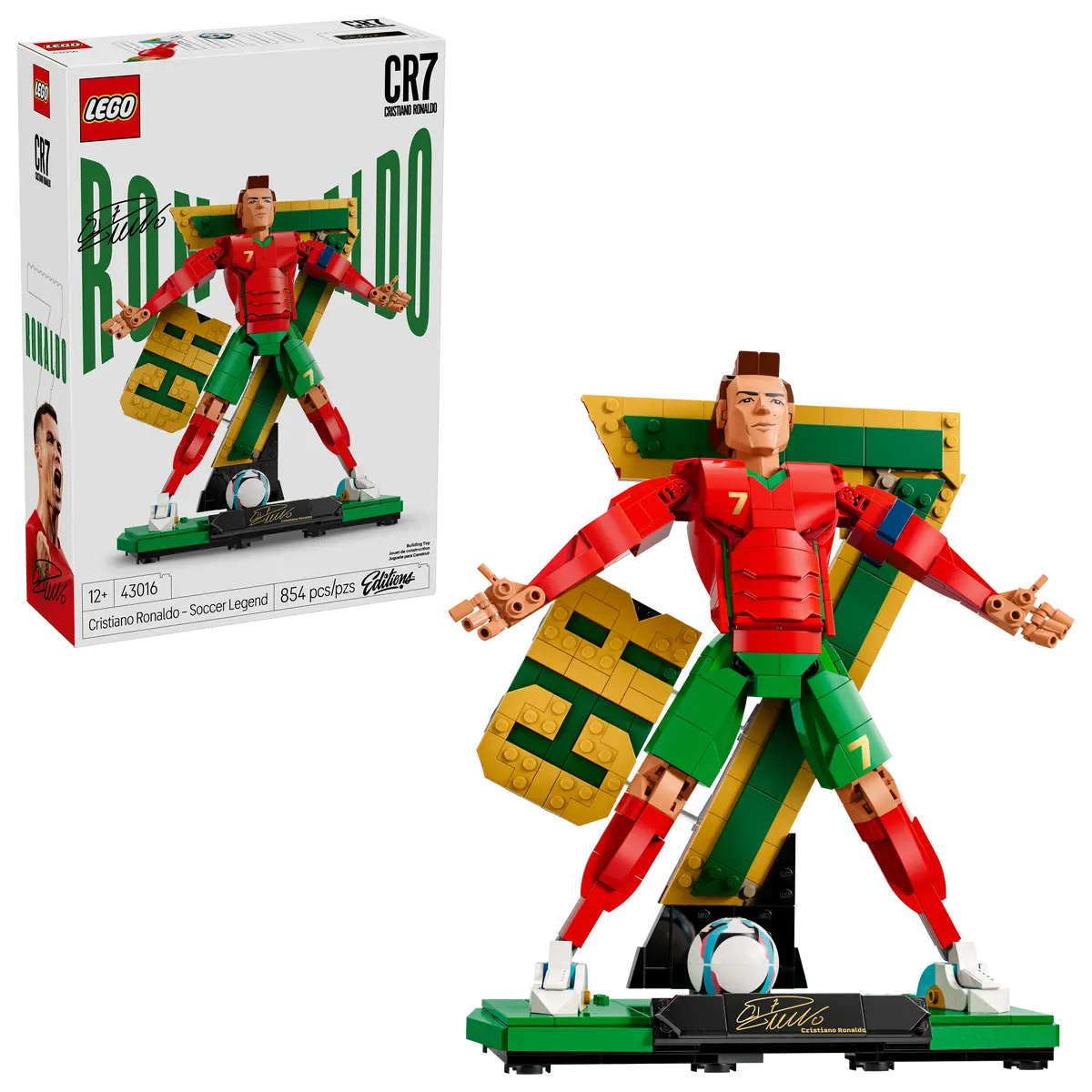LEGO® Editions: Cristiano Ronaldo – Soccer Legend