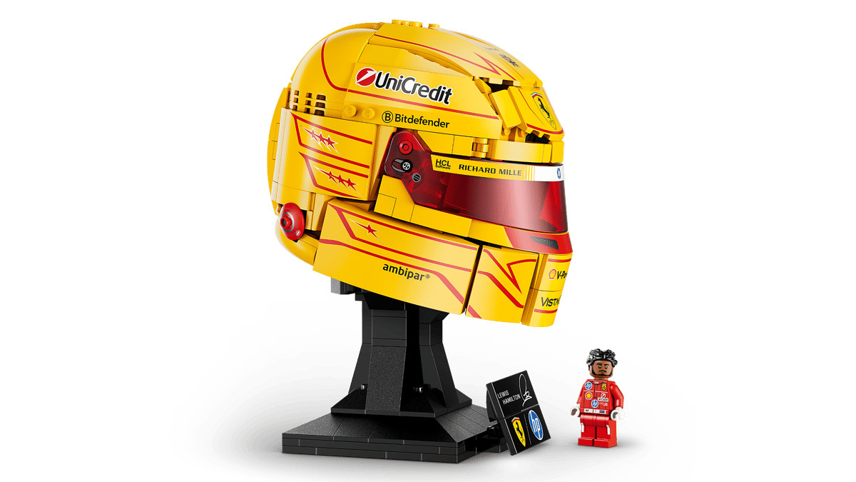 LEGO® Editions: Scuderia Ferrari HP Lewis Hamilton Helmet