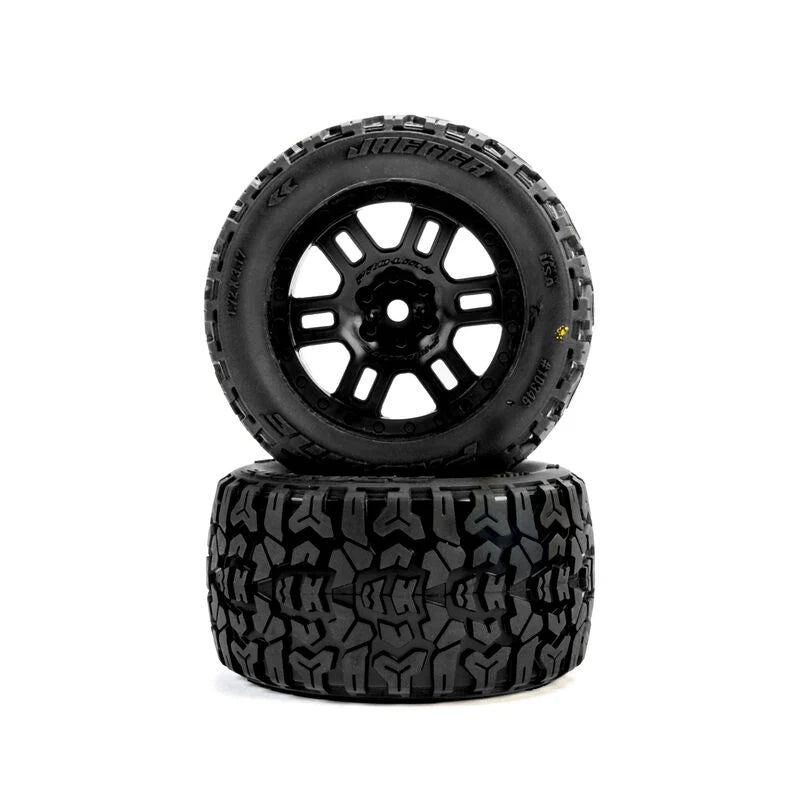 Neumáticos Dumont para arena/nieve 1/6 F/R 5,7" Neumáticos MTD 24 mm Black Raid (2)
