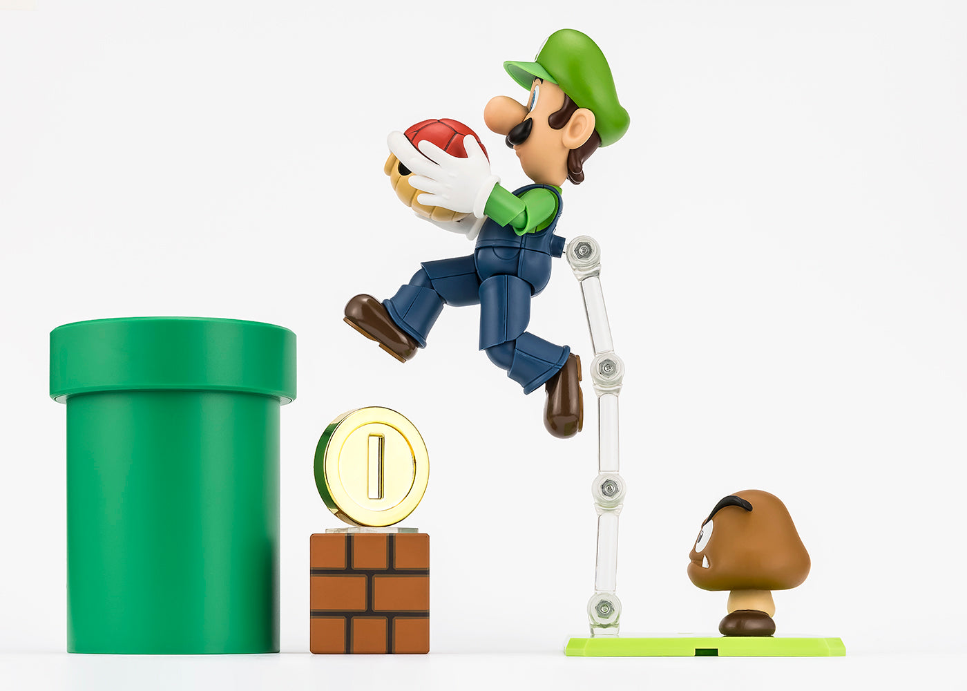 Bandai x Tamashii Nations S.H.Figuarts Super Mario Playset