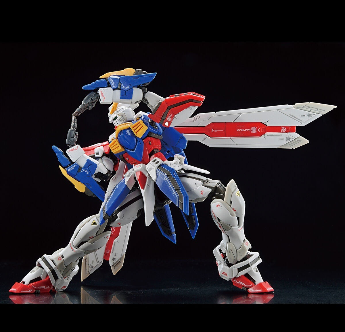 Bandai RG #37 1/144 God Gundam "Mobile Fighter G Gundam" Model Kit