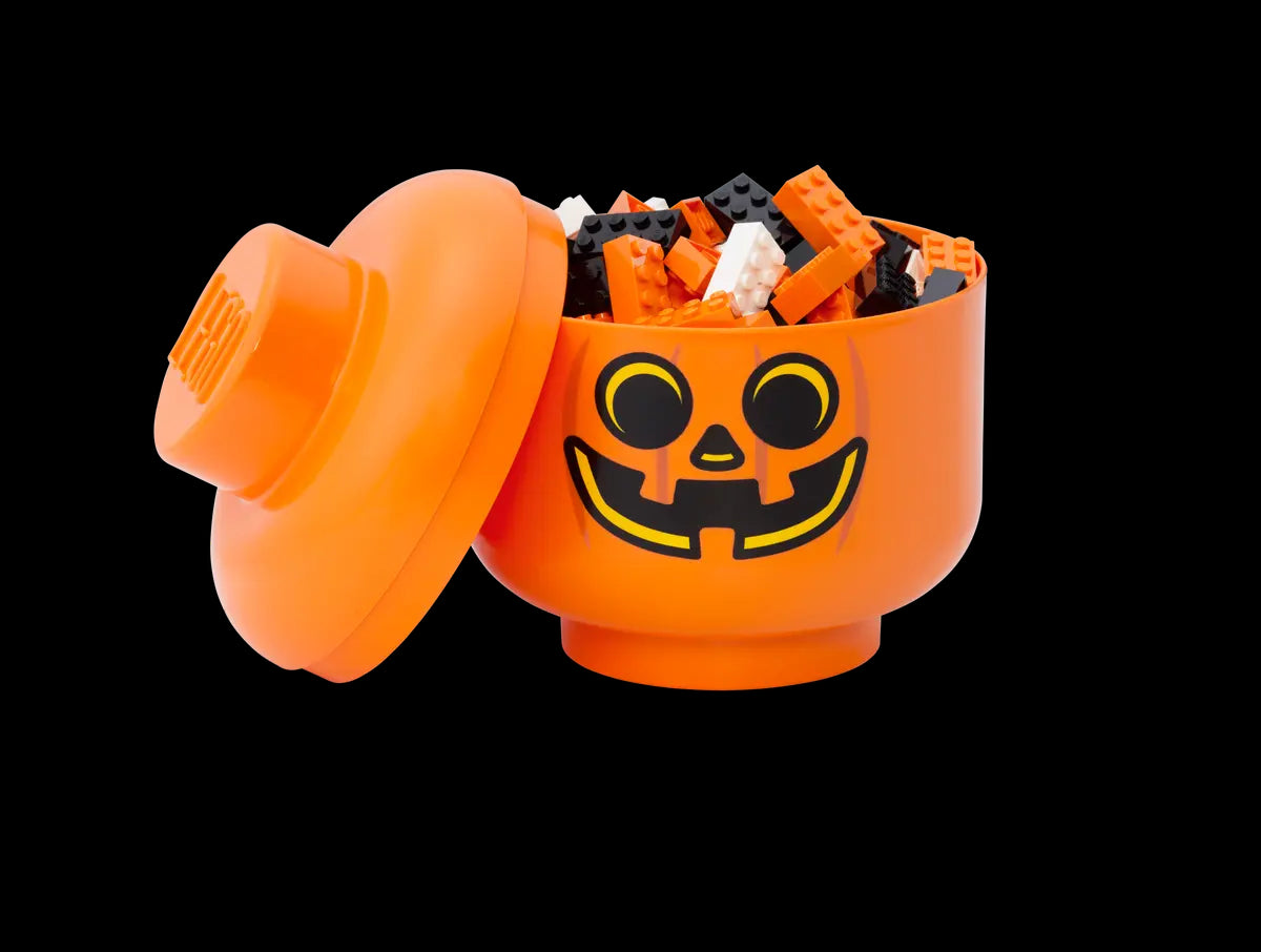 LEGO® Storage Head: Small, Pumpkin