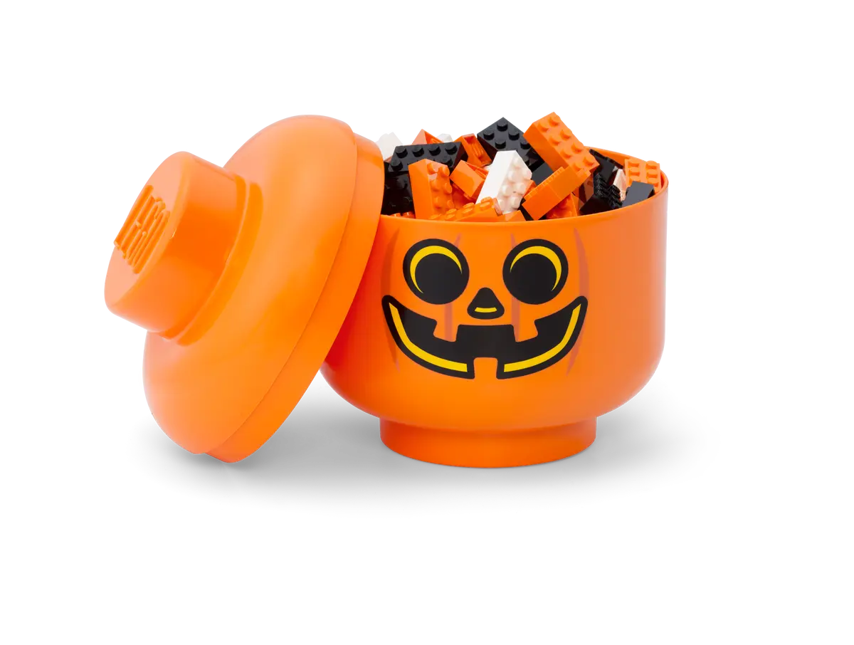 LEGO® Storage Head: Small, Pumpkin