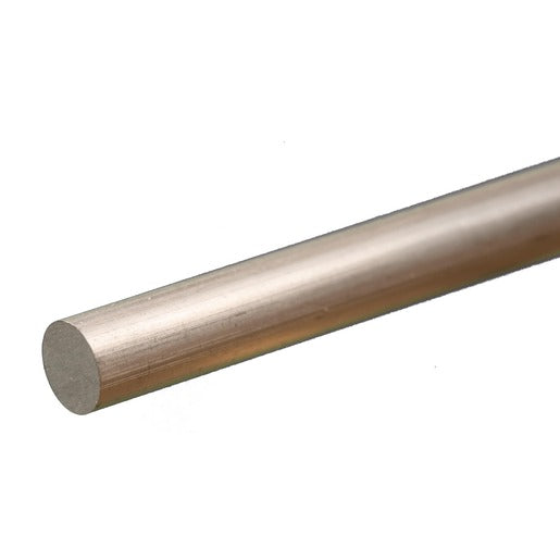 K&S Metals 5/16" OD 12" Round Aluminum Rod (1)