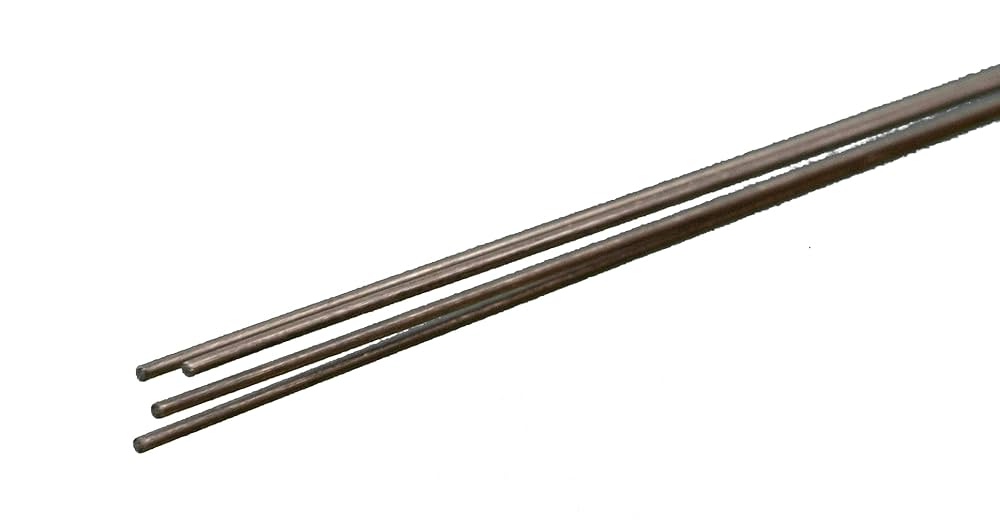 Tubo de Aluminio de 0.5x.029x12"