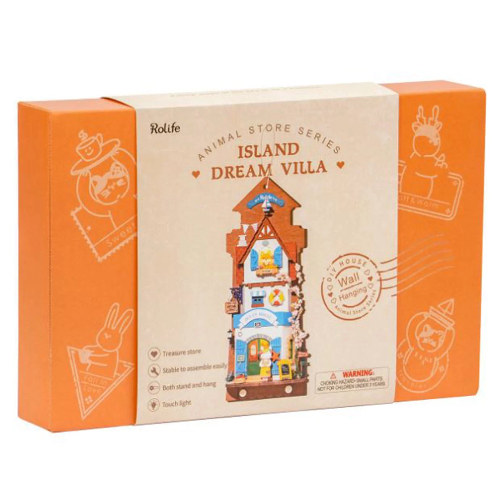 Rolife Animal Store Series - Island Dream Villa