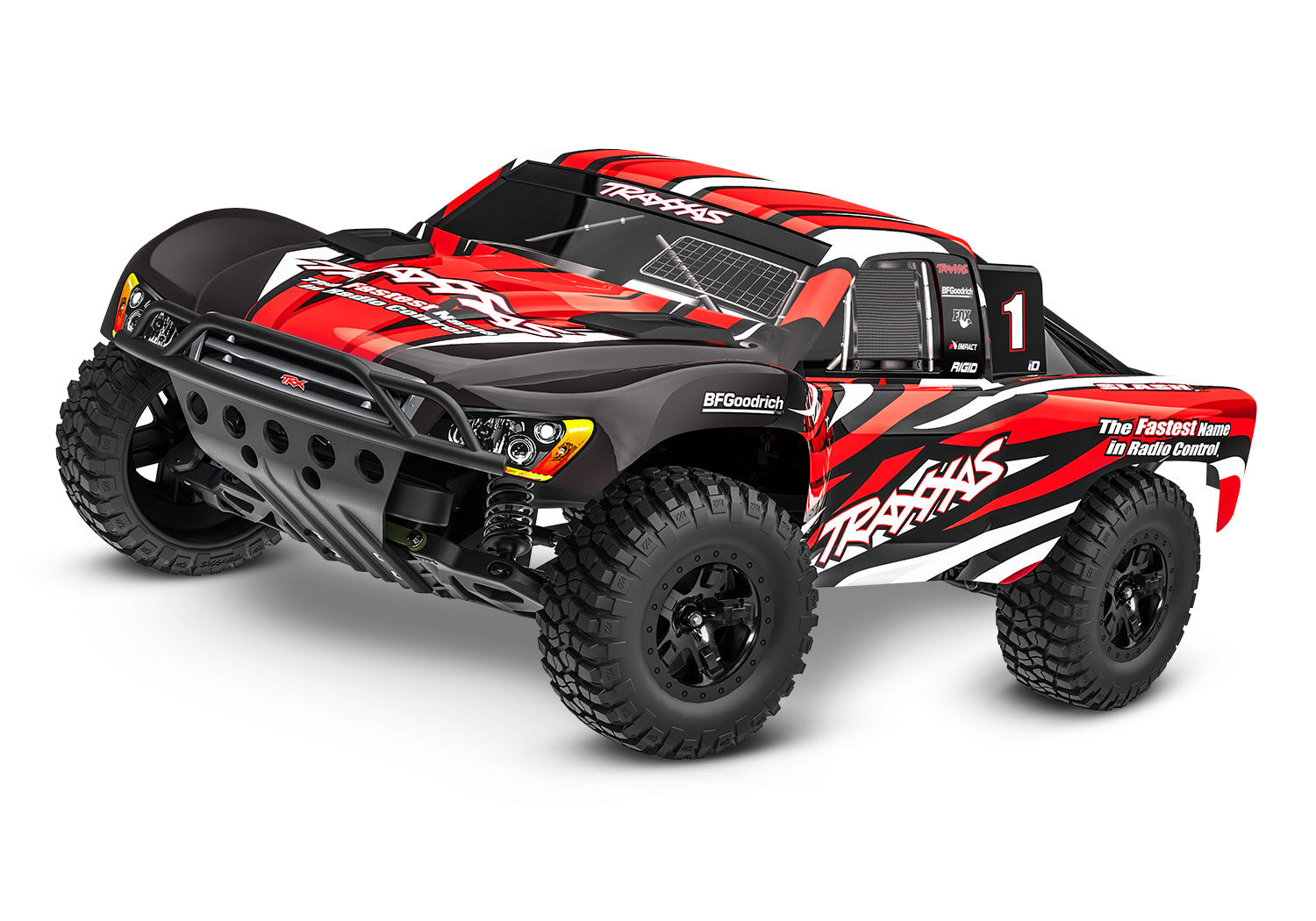 Traxxas Slash 1/10 RTR 2WD Short Course Truck (X) w/XL-5 ESC, TQ 2.4GHz Radio, Battery & USB-C Charger