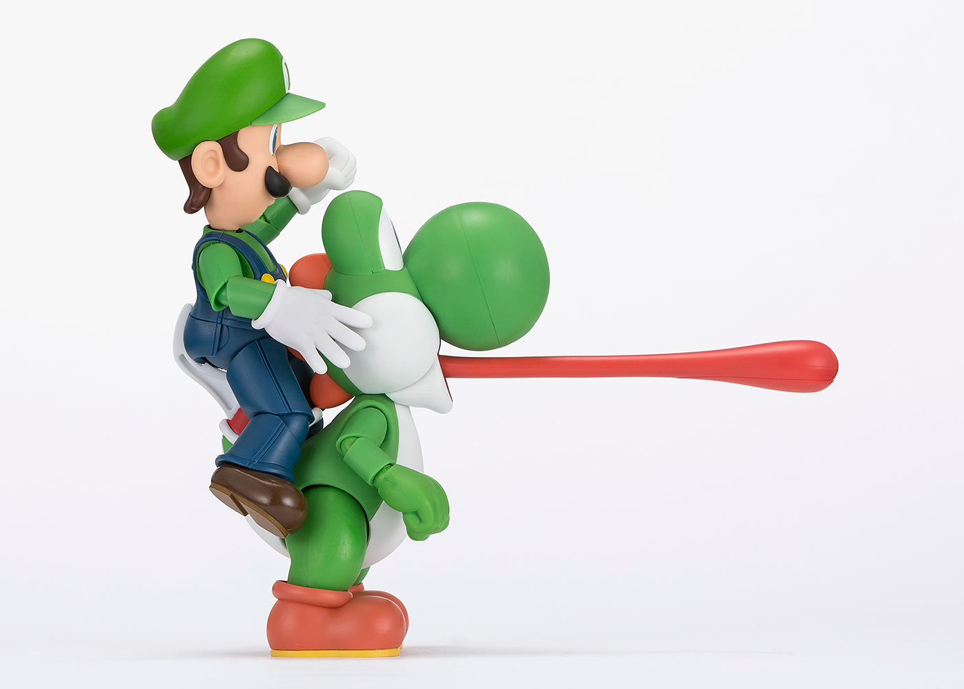 Bandai x Tamashii Nations S.H.Figuarts Yoshi (Super Mario) Figurine