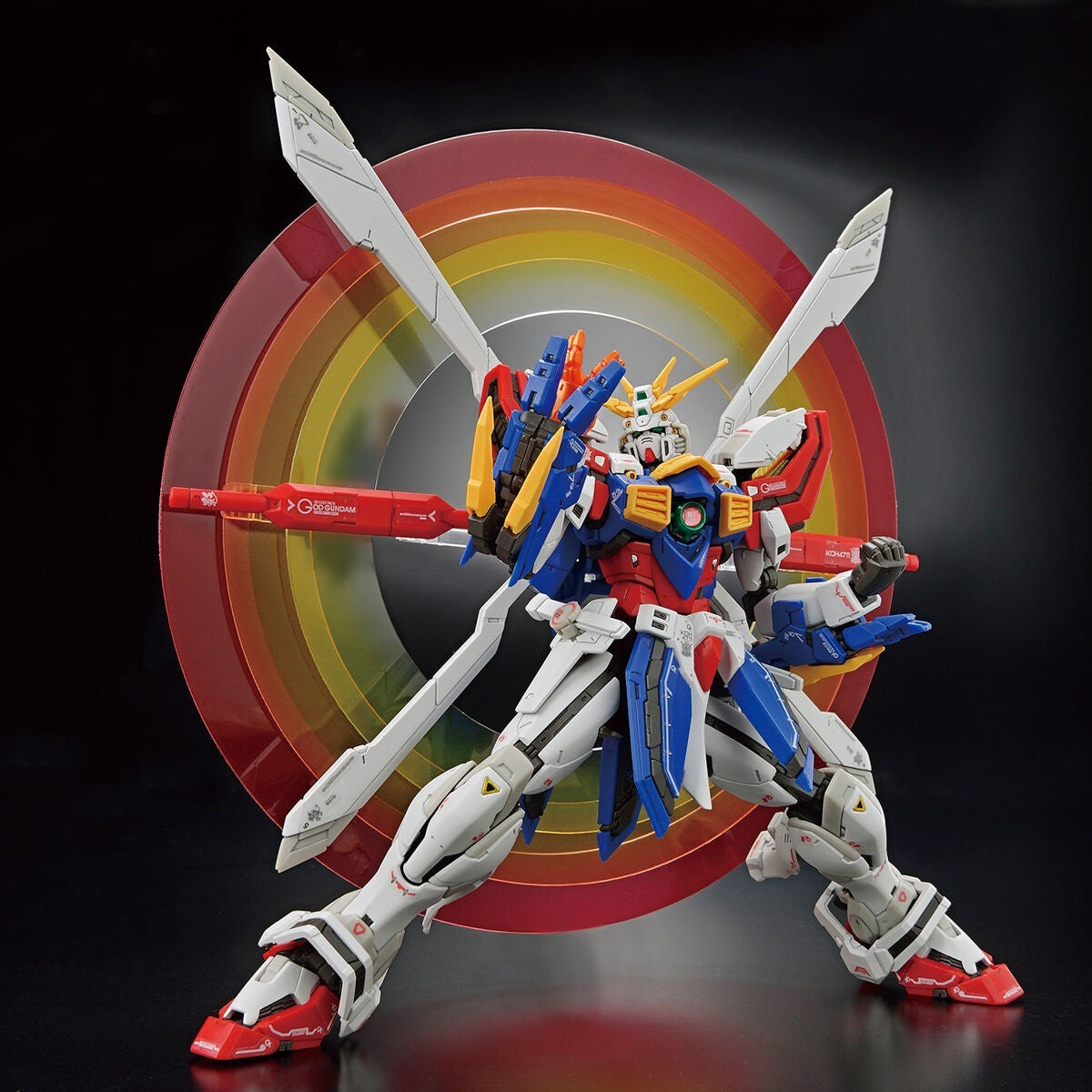 Bandai RG #37 1/144 God Gundam "Mobile Fighter G Gundam" Model Kit