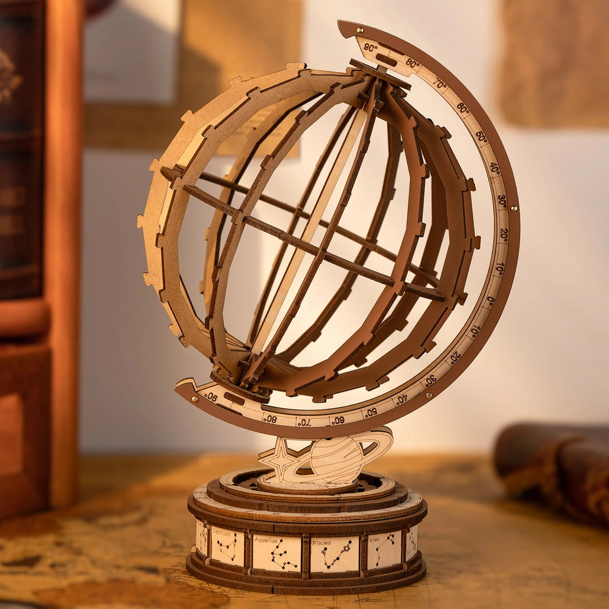 Rolife Global Wonders 3D Wooden Puzzle Kit