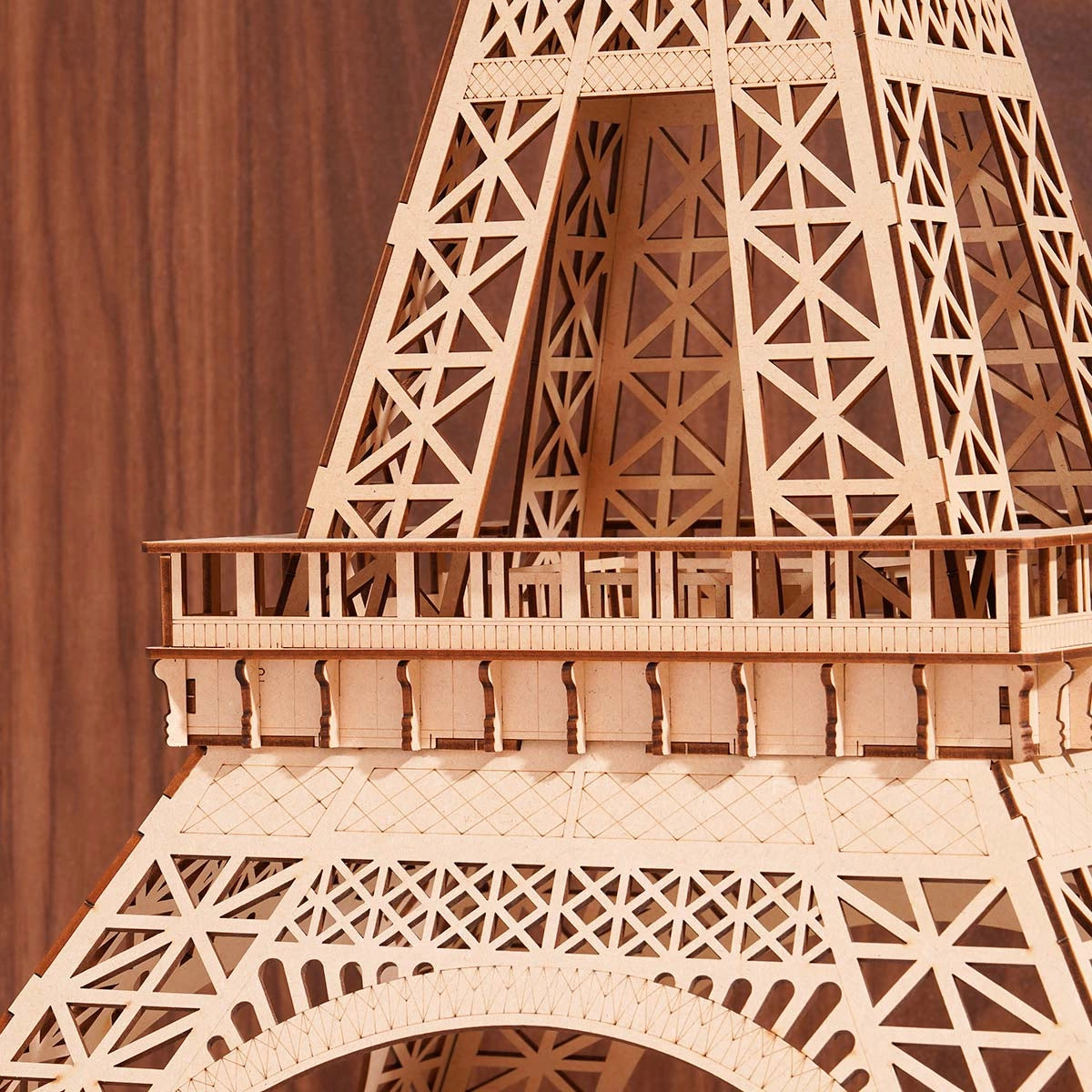 Rolife Eiffel Tower Plus 3D Wooden Puzzle Kit