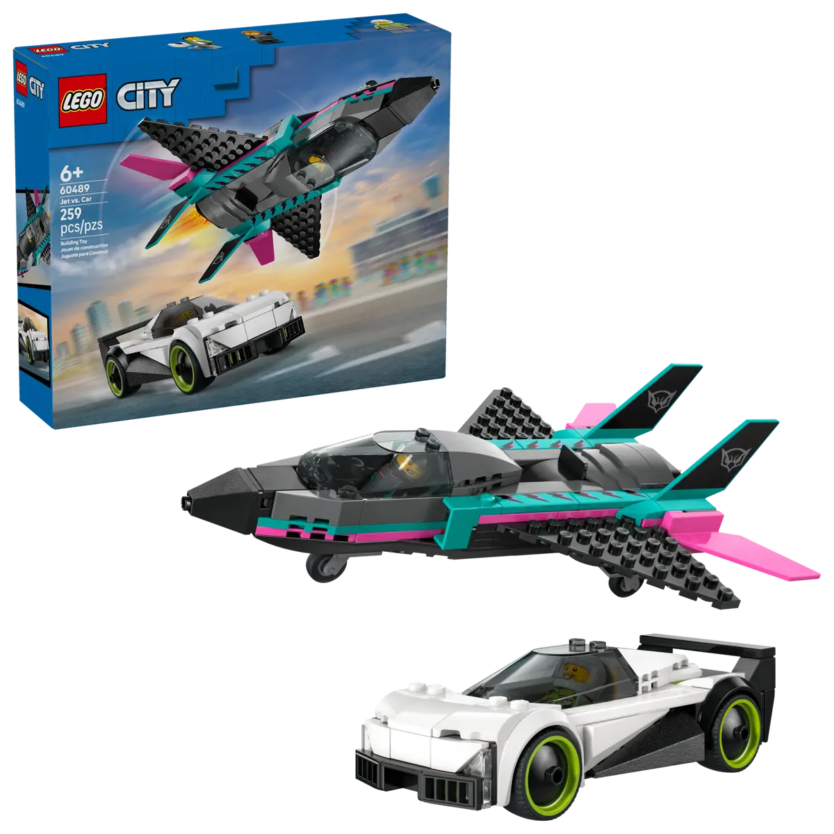 LEGO® City: Jet vs. Car