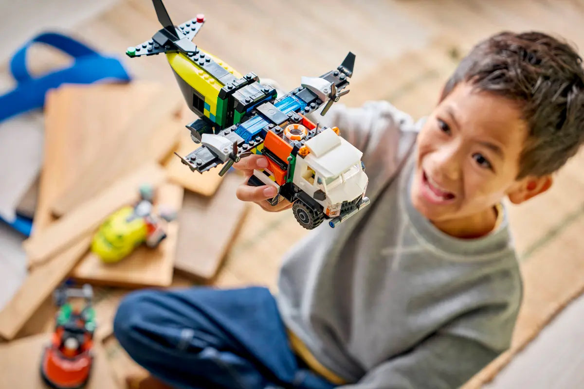 LEGO® City: Airplane, Service Truck & Hovercraft Remix
