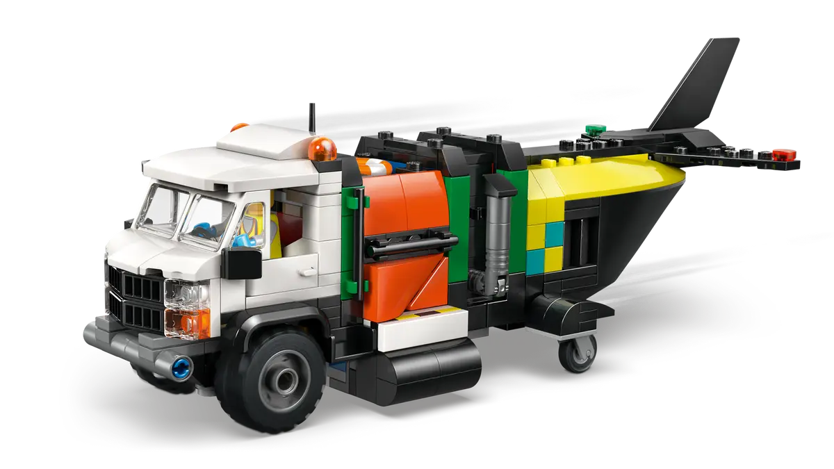 LEGO® City: Airplane, Service Truck & Hovercraft Remix