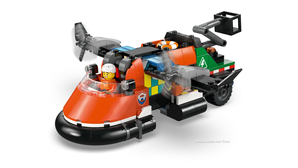 LEGO® City: Airplane, Service Truck & Hovercraft Remix