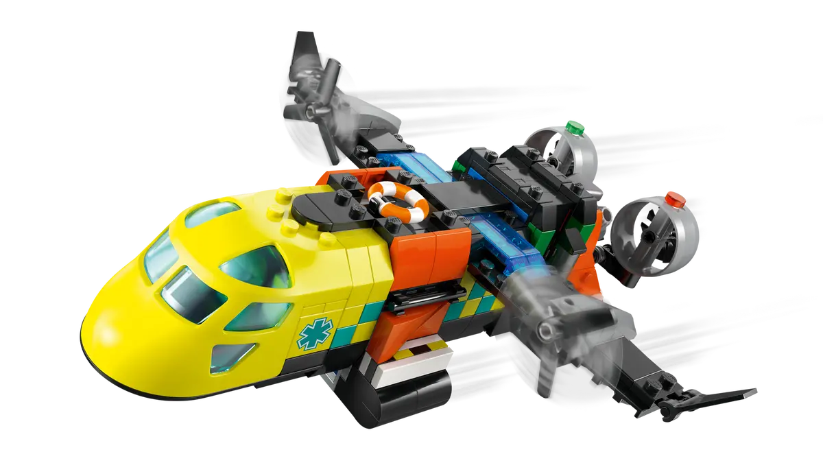 LEGO® City: Airplane, Service Truck & Hovercraft Remix