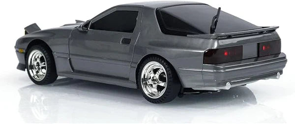 LDRC 1/18 Rx7 RWD Gyroscope Wireless RC Drift Car (Silver)