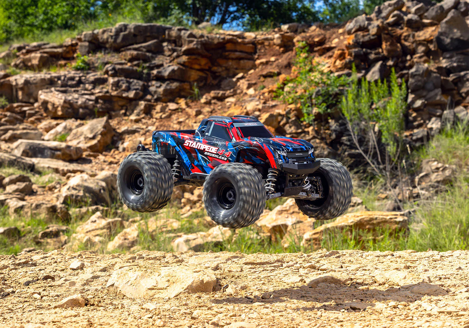 Traxxas Stampede® 4x4 VX3 1/10 RTR 4WD Brushless Monster Truck