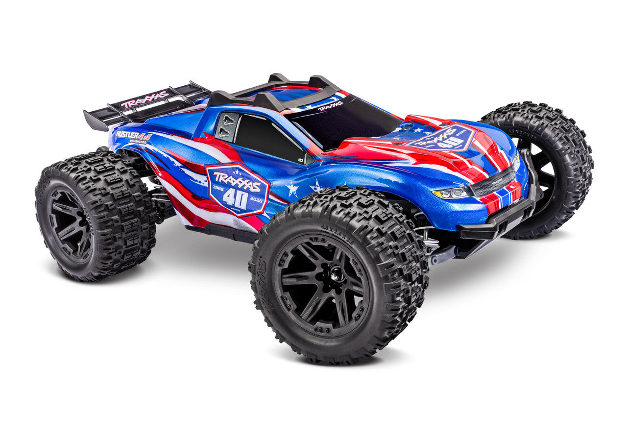 Traxxas Rustler® 4x4 VX3 1/10 RTR 4WD Brushless Stadium Truck