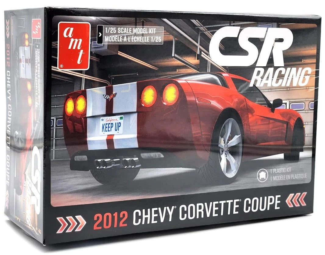 AMT 1/25 2012 Chevy Corvette Coupe CSR Racing Model Kit