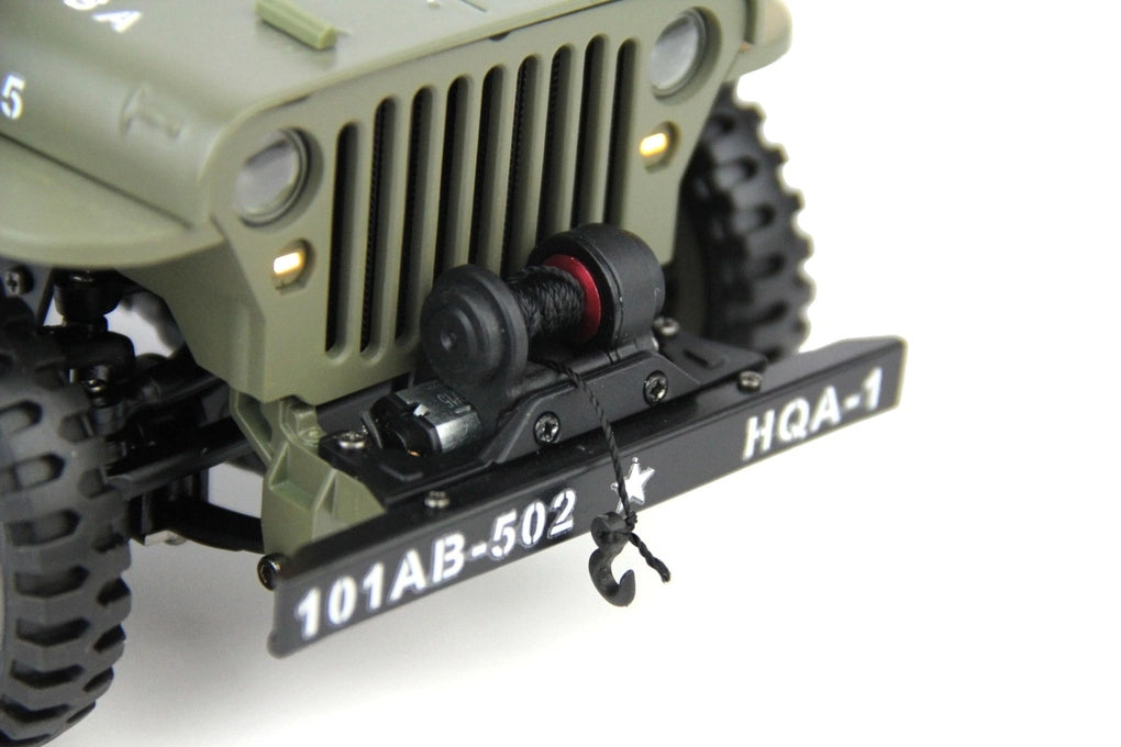 Heng Guan US Military Green 1/14 Scale RTR Jeep