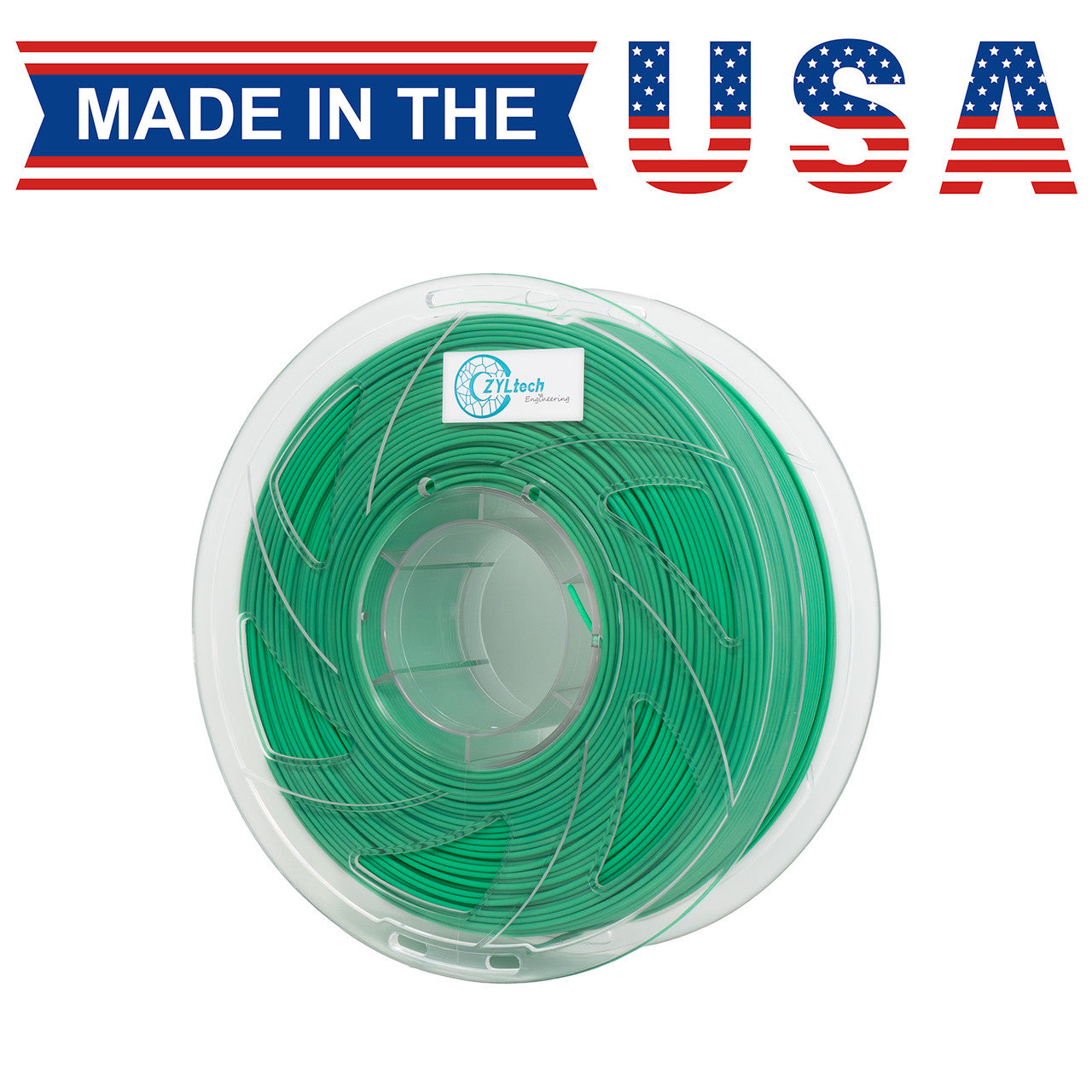 ZYLtech PLA Matte 1.75mm 1 kg/2.2 lbs 3D Printer Filament (Matte Mint Green)