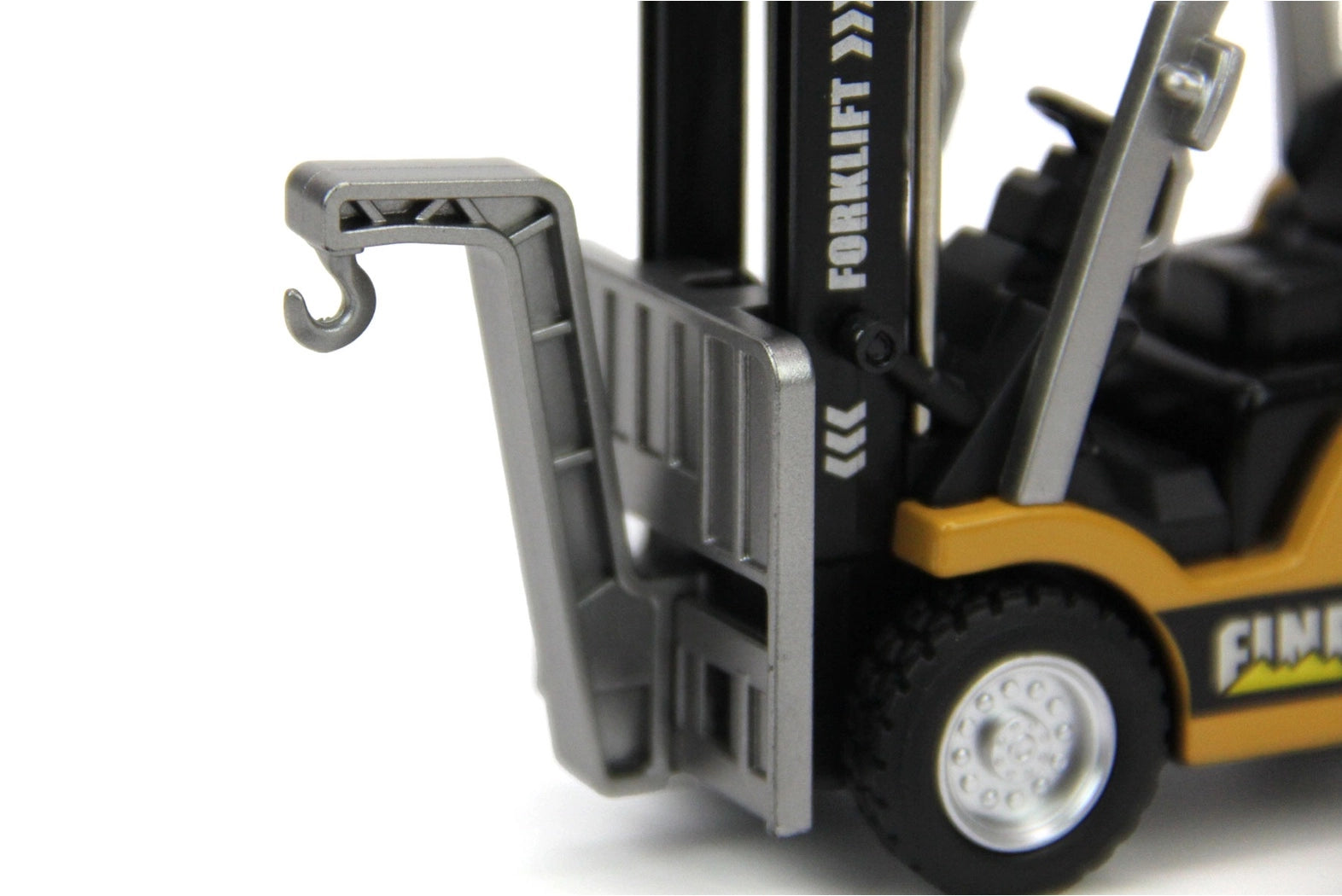 Heng Guan Yellow 1/64 Scale RTR Micro Forklift