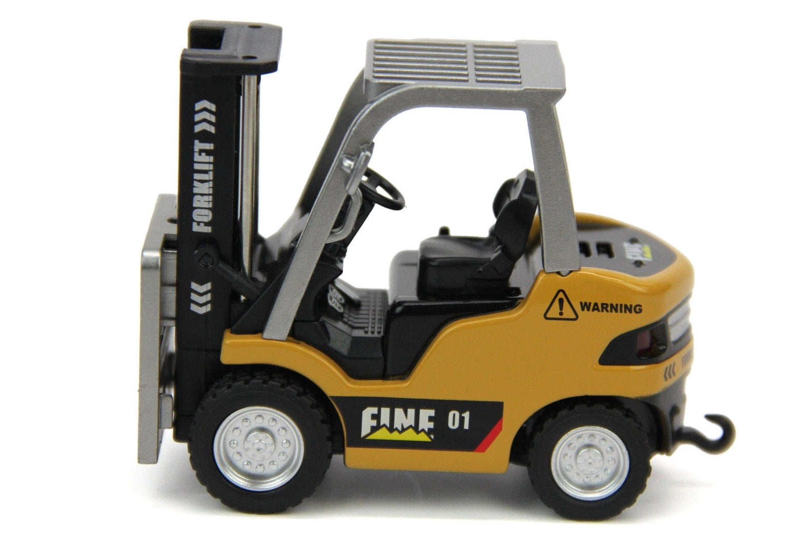 Heng Guan Yellow 1/64 Scale RTR Micro Forklift