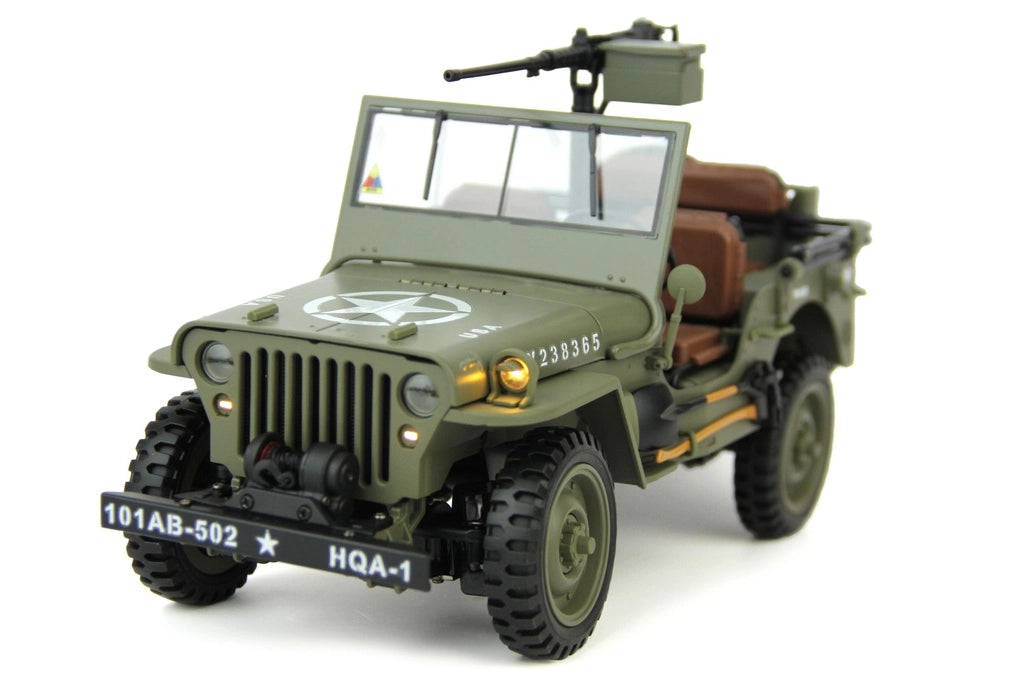 Heng Guan US Military Green 1/14 Scale RTR Jeep